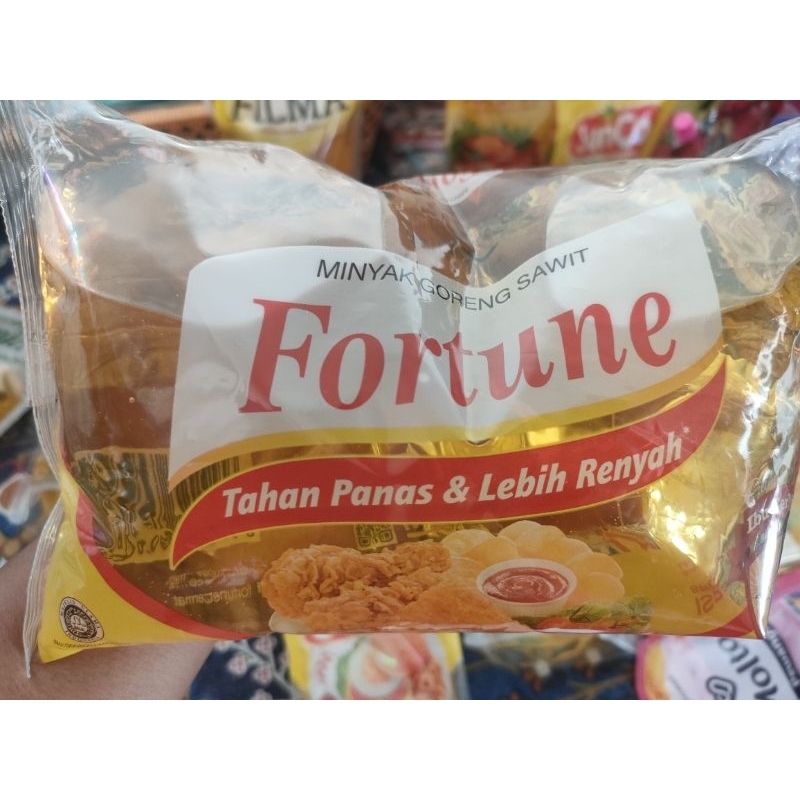 

Minyak Goreng Fortune Bantal kemasan 1 Liter