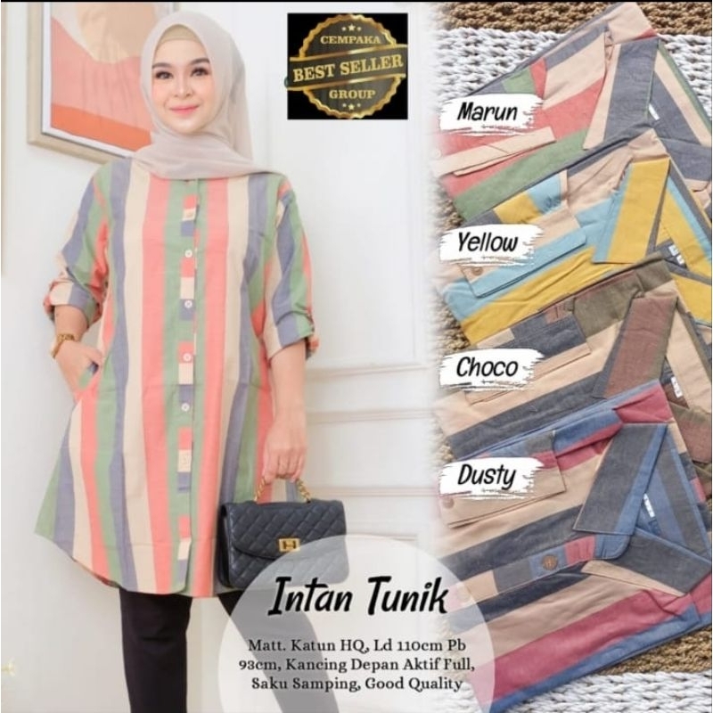 TUNIK SALUR OLIVIA SUPER JUMBO