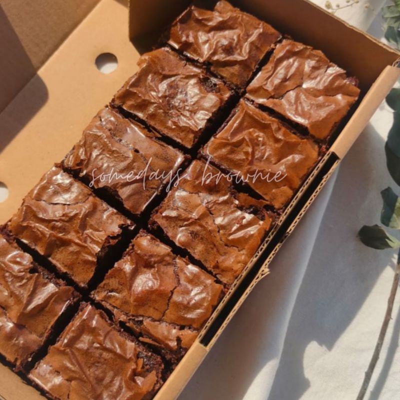 

Shiny Fudgy Brownies