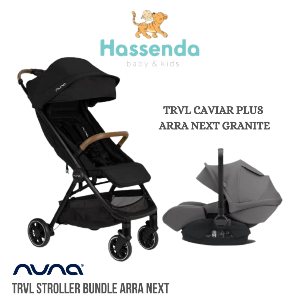 NUNA Trvl Stroller Bundle Car Seat / Kereta Dorong Bayi