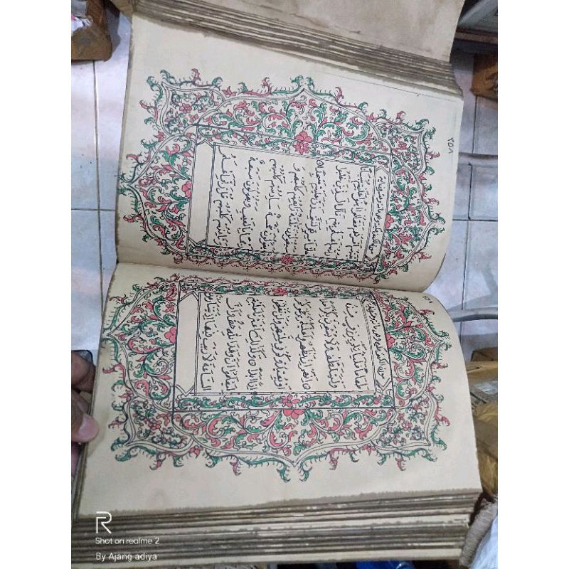 Al Qur'an tinta hitam tulisan tangan asli 30juz