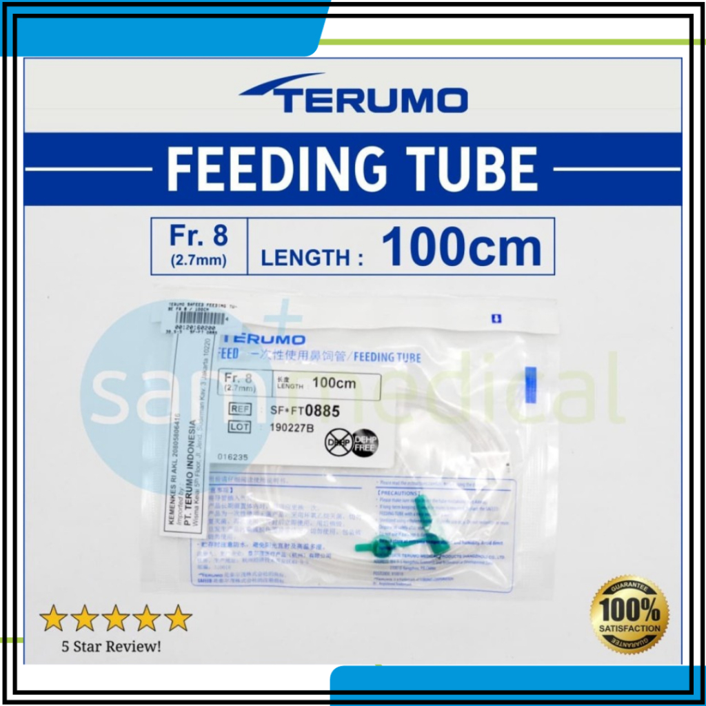 Terumo Safeed Feeding Tube  - Terumo NGT 100 CM