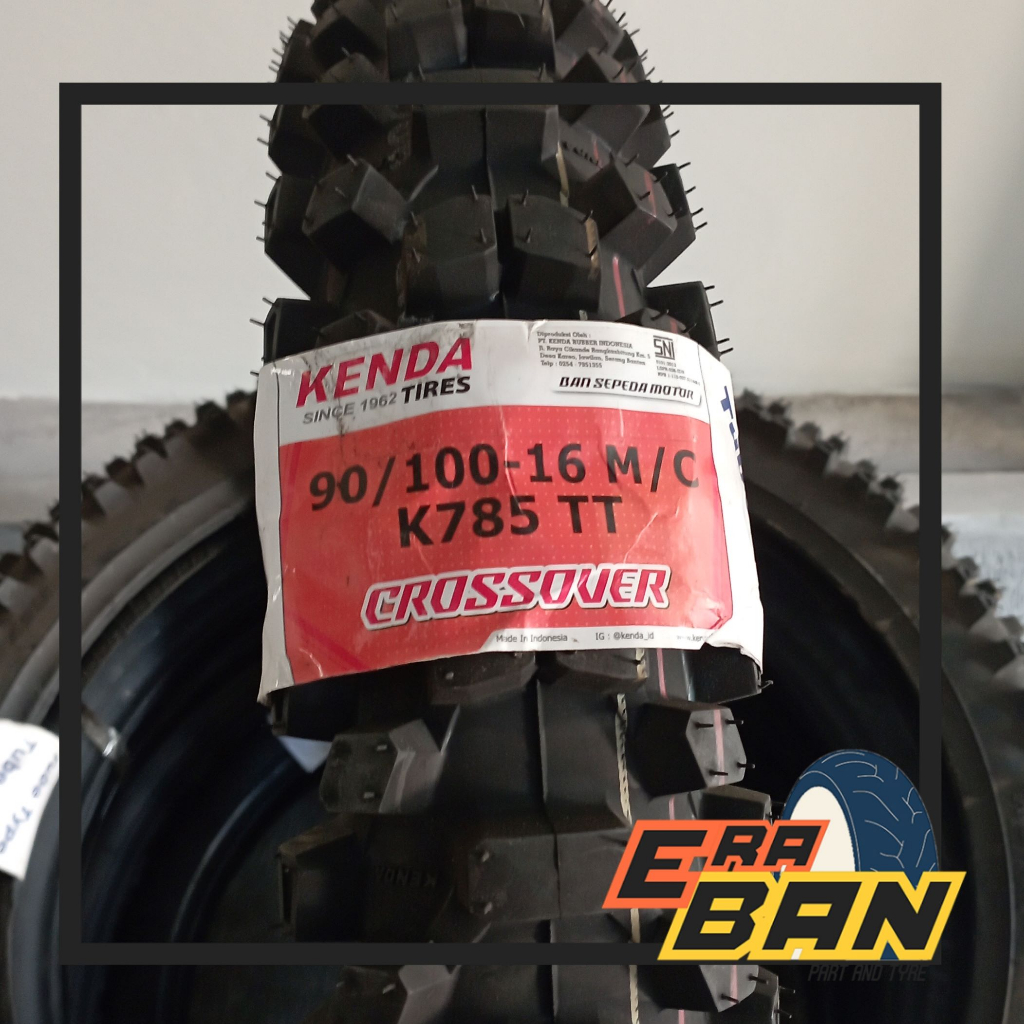 BAN LUAR KENDA K785 90 100 RING 16 TUBETYPE