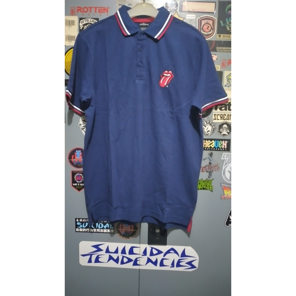 KAOS BAND ORIGINAL ROLLING STONES - CLASSIC TONGUE polo shirt