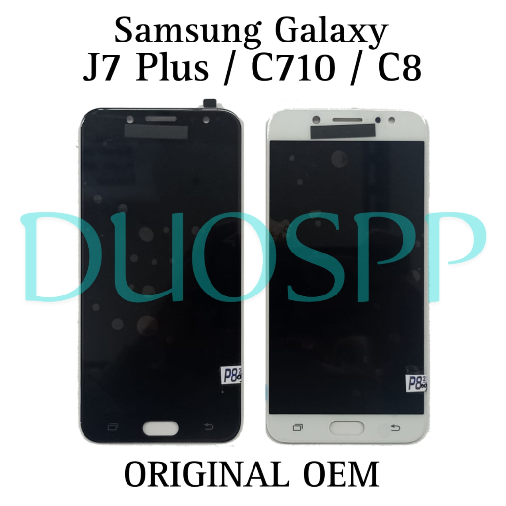 LDC TOUCHSCREEN SAMSUNG GALAXY J7 PLUS / C710 / C8 LCD TS FULLSET J7+