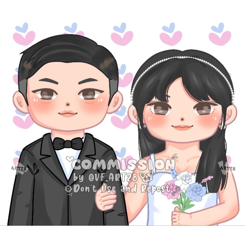 [SOFTFILE Jasa ilustrasi] JASA ILUSTRASI CHIBI jasa gambar digital chibi style