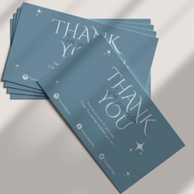 

thank you card