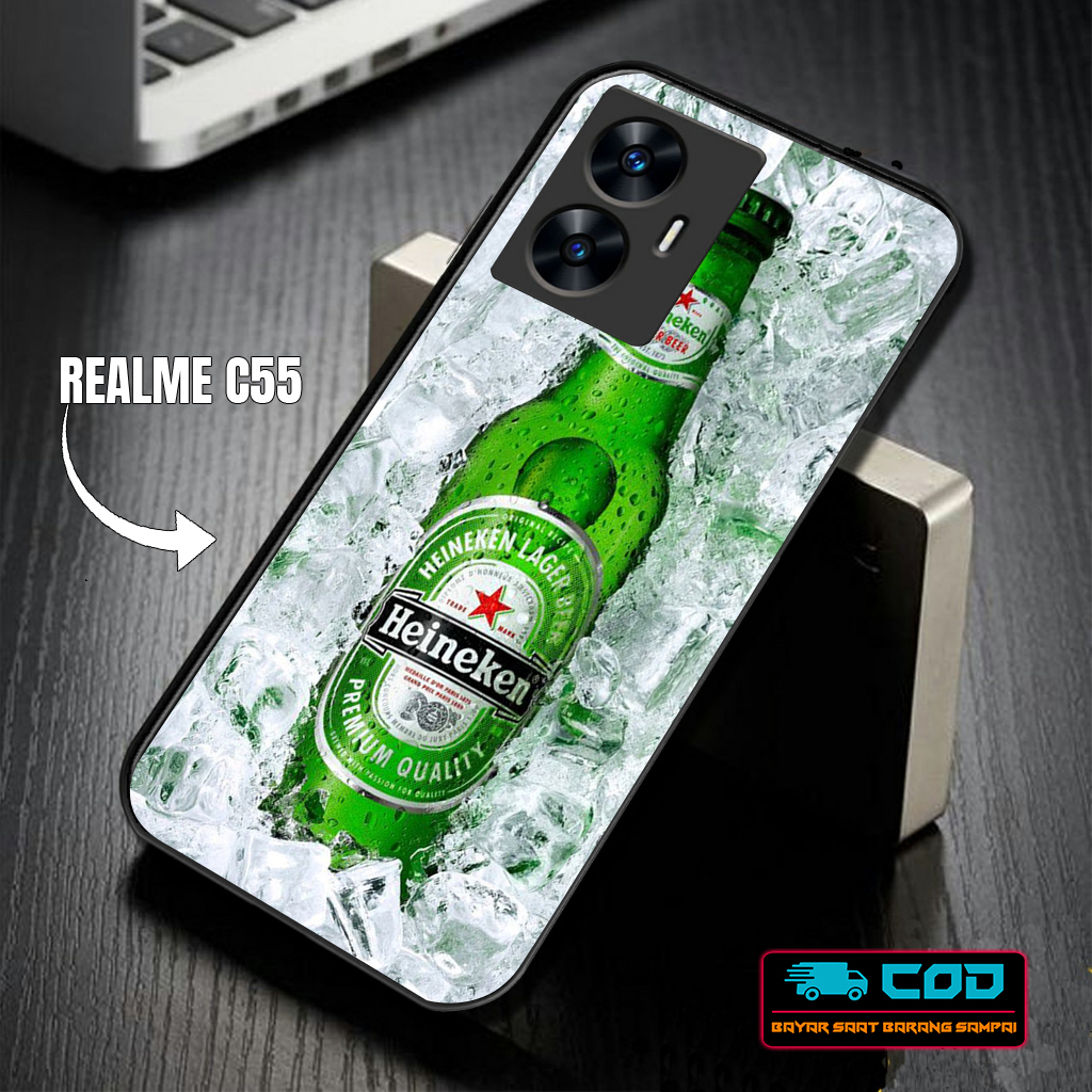 Case REALME C55 Terbaru JD - MINUMAN - JK - JACK - DANIELS - ATLAS - DLL Fashion Casing Kesing Casin