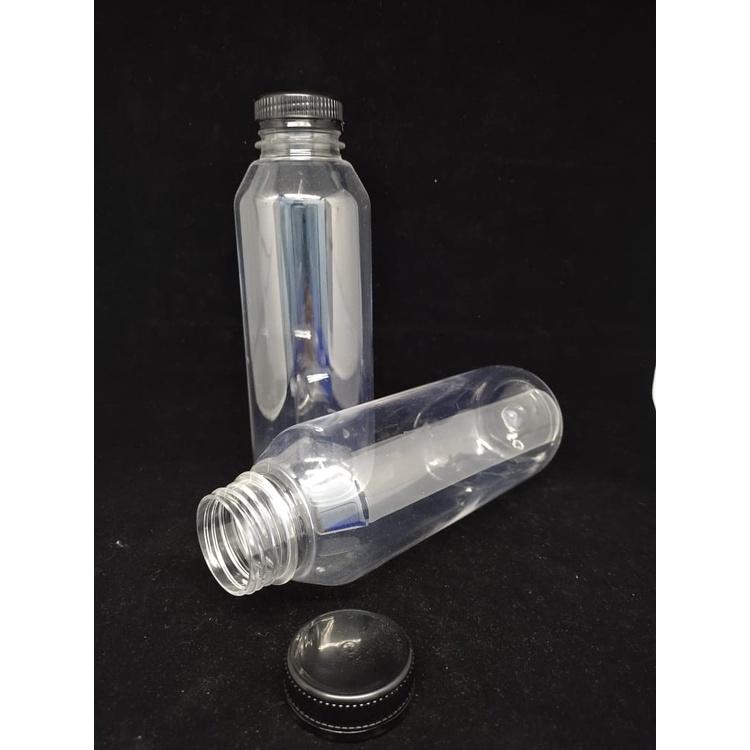 Botol Plastik / Botol Jus Plastik / Botol Bulat / Botol Kotak 500 ml