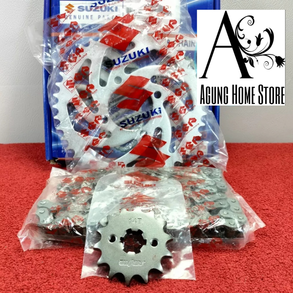 GEAR SET ORIGINAL SUZUKI SMASH 110 OLD, NEW SHOGUN 110