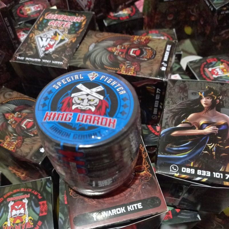 senar gelasan king warok matot bahan putih 1600yard 0,22 by Warok combat