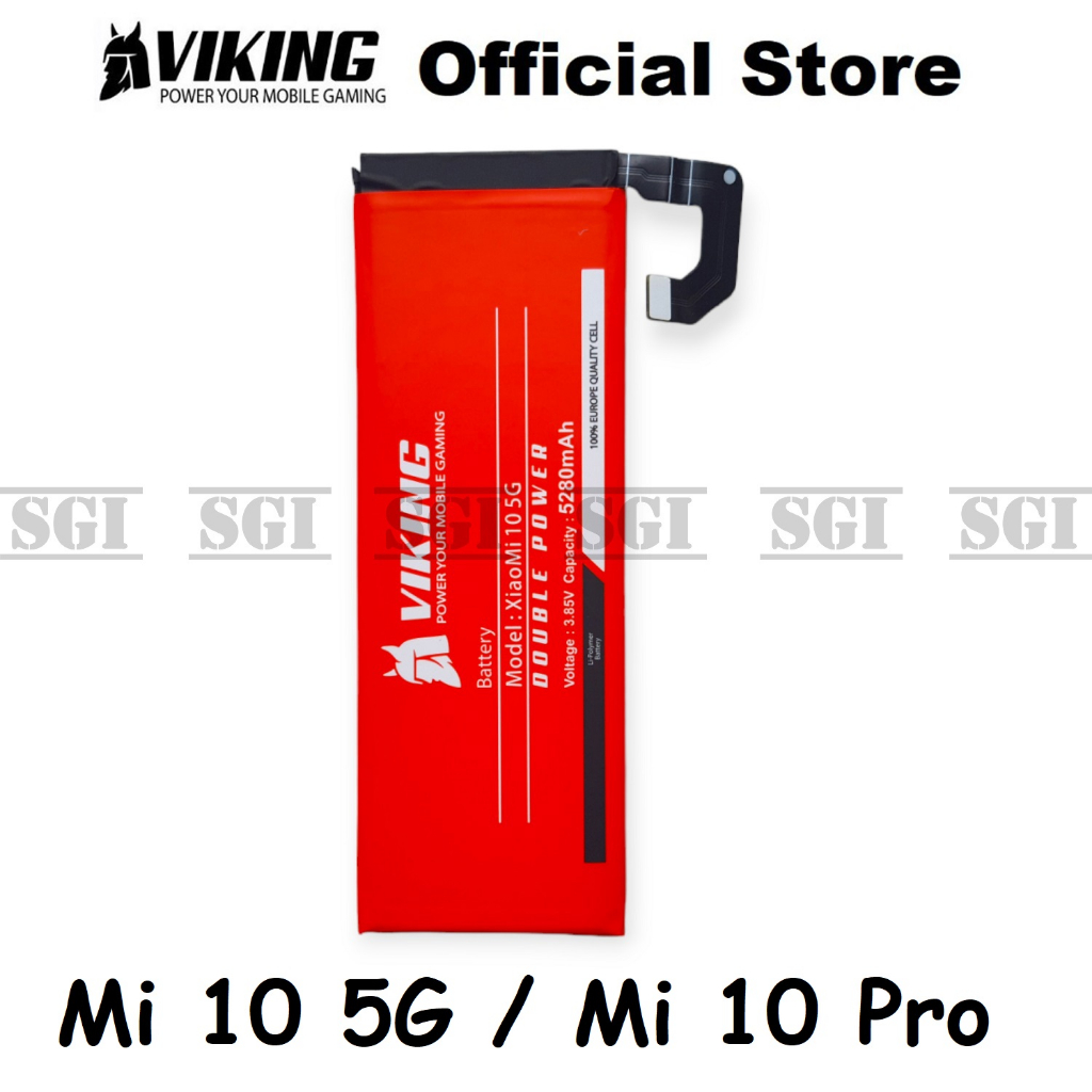 VIKING Baterai Double Power BM4N XiaoMi Mi 10 5G Mi10 Pro Batre Batrai Battery Original Ori HP Handp