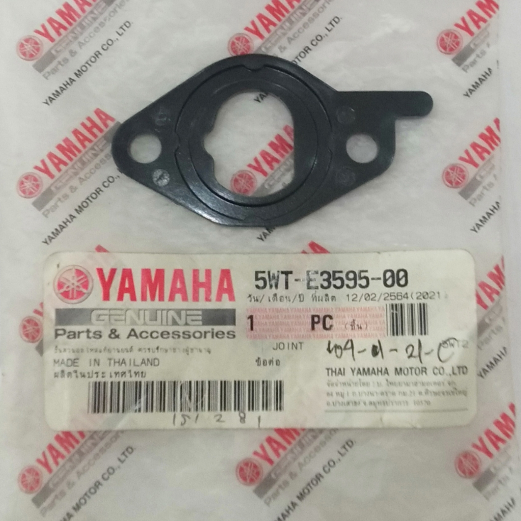 JOINT / INSULATOR CARBURATOR / PAKING GASKET MANIFOLD INTAKE - VEGA R ( 5WT-E3595-00 )