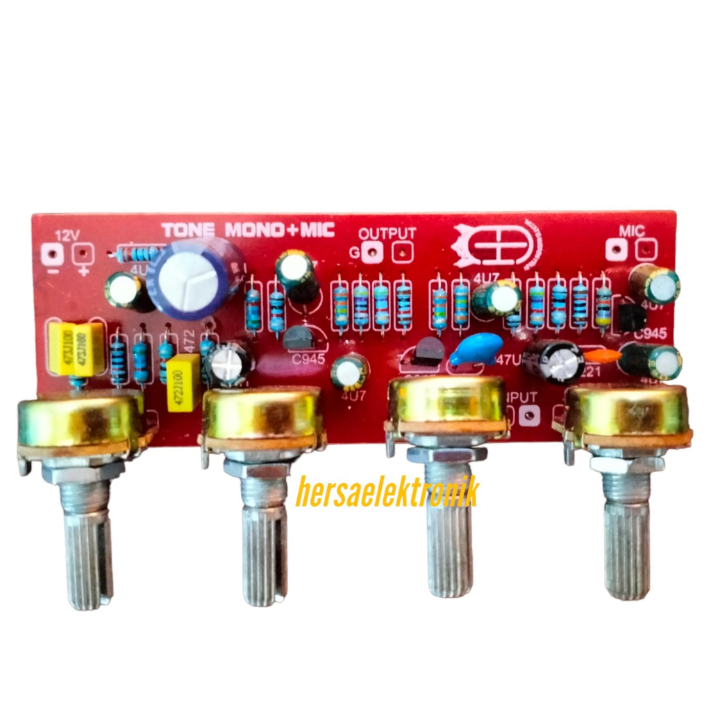 tone control mono + mic