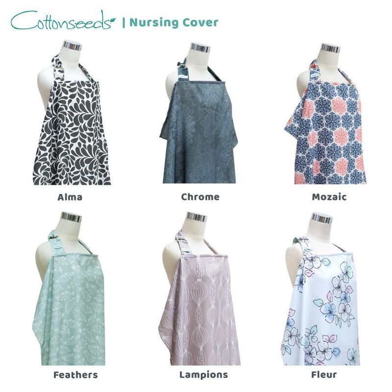 NEW Cottonseeds Nursing Cover Penutup Menyusui / Little Palmerhaus Cuddle Mama Apron 2.0 Penutup