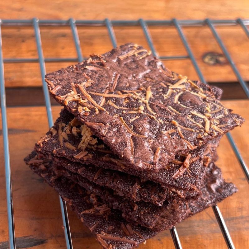 

Crispy Brownies/ Brownies kering/ Keripik Brownies