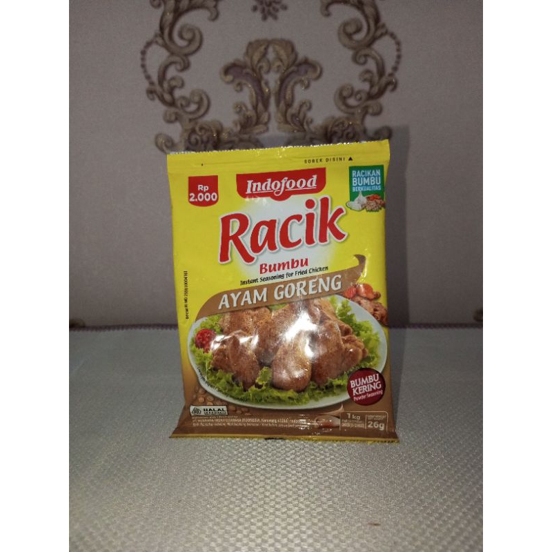 

Indofood Bumbu Racik Ayam Goreng | 26g | murah meriah kirim ke seluruh Indonesia