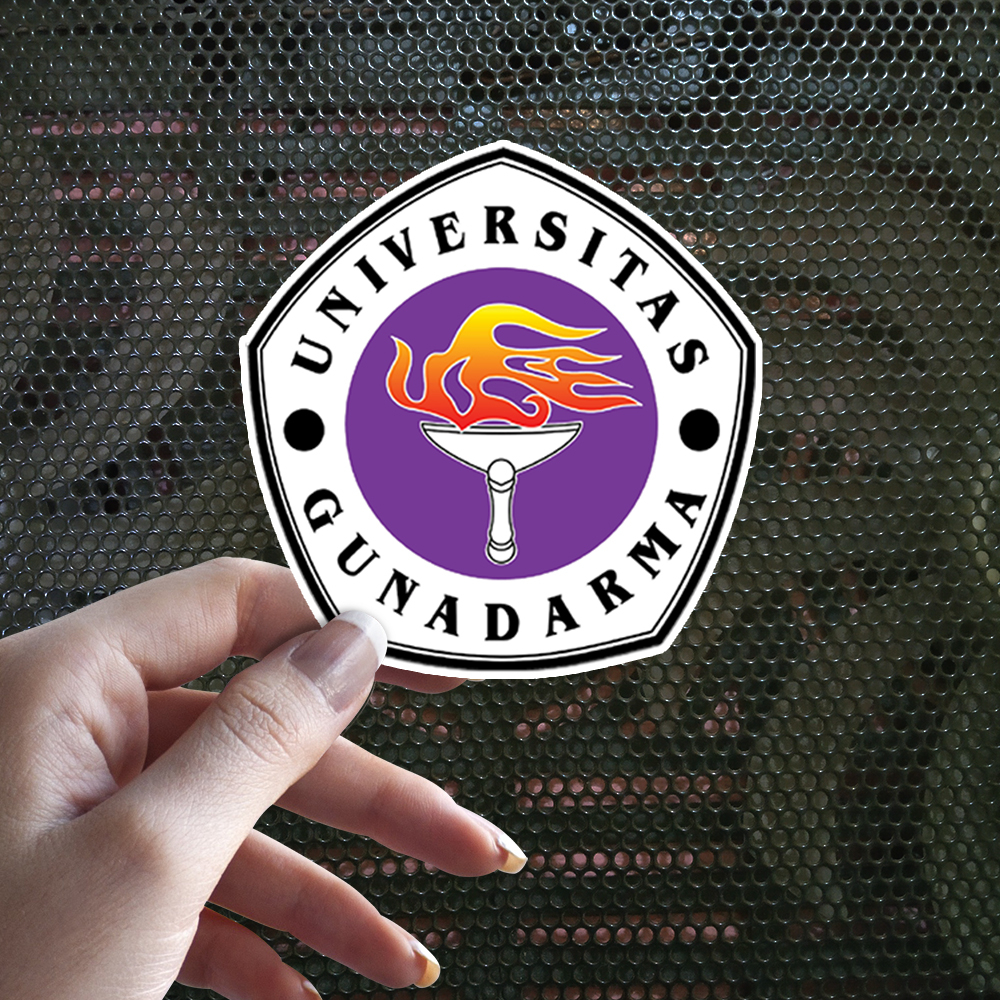 

Sticker Decal Vinyl Tahan Air Universitas Gunadarma