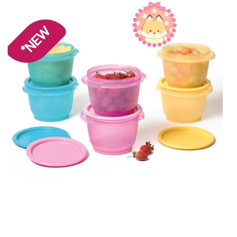 Tupperware servelier bowl 600ml one touch mangkuk sup makanan