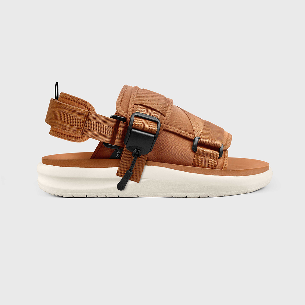 Osgood - Oslo Caramel - Sandal Traveling Pria Wanita - Brown Chocolate