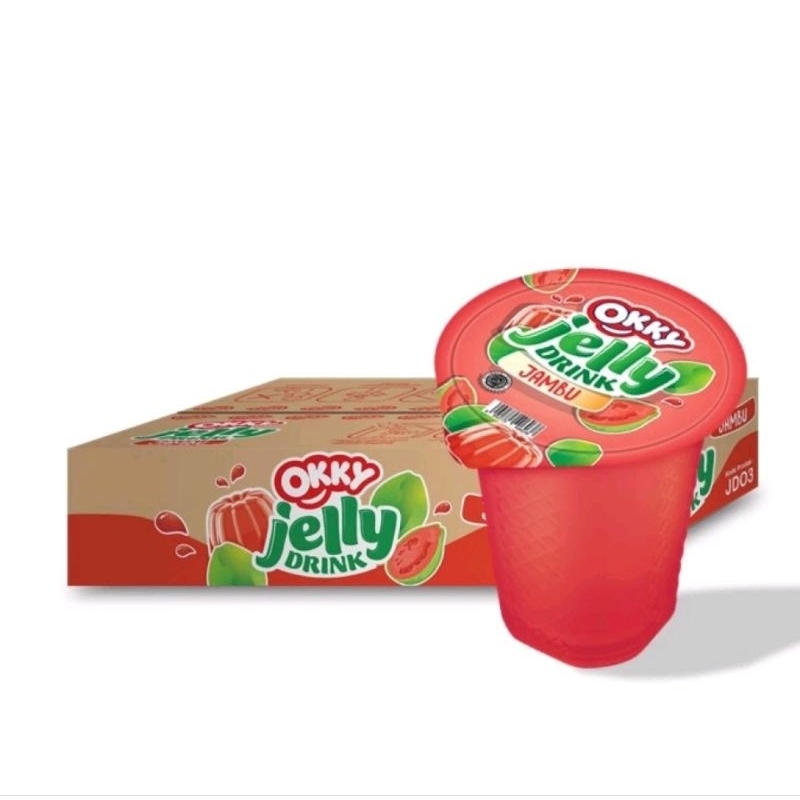 

Okky Jelly Drink Kecil Jambu/Blackcurrant 1Pcs