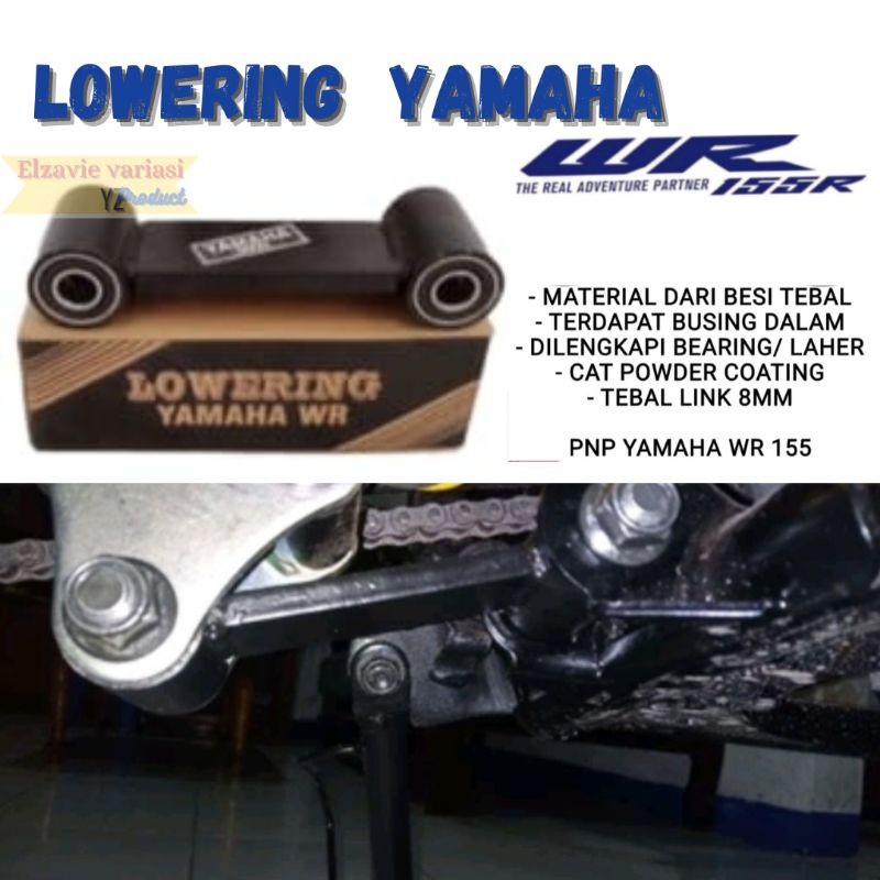 Lowering pemendek yamaha wr155 Lowering wr