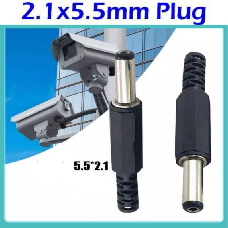 Jack DC Soket 5.5x2.1mm Male Konektor DC Power Socket Plug In Jack 5.5mm