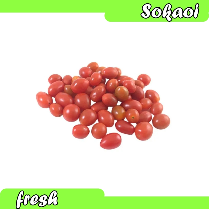 BUAH TOMAT CERI MERAH SEGAR BERAT 250 GR