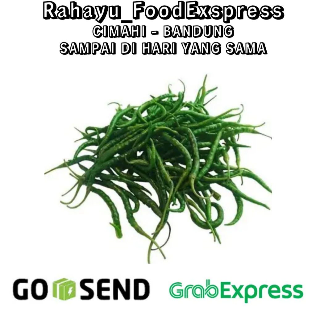 

Cabe keriting 100gr hijau