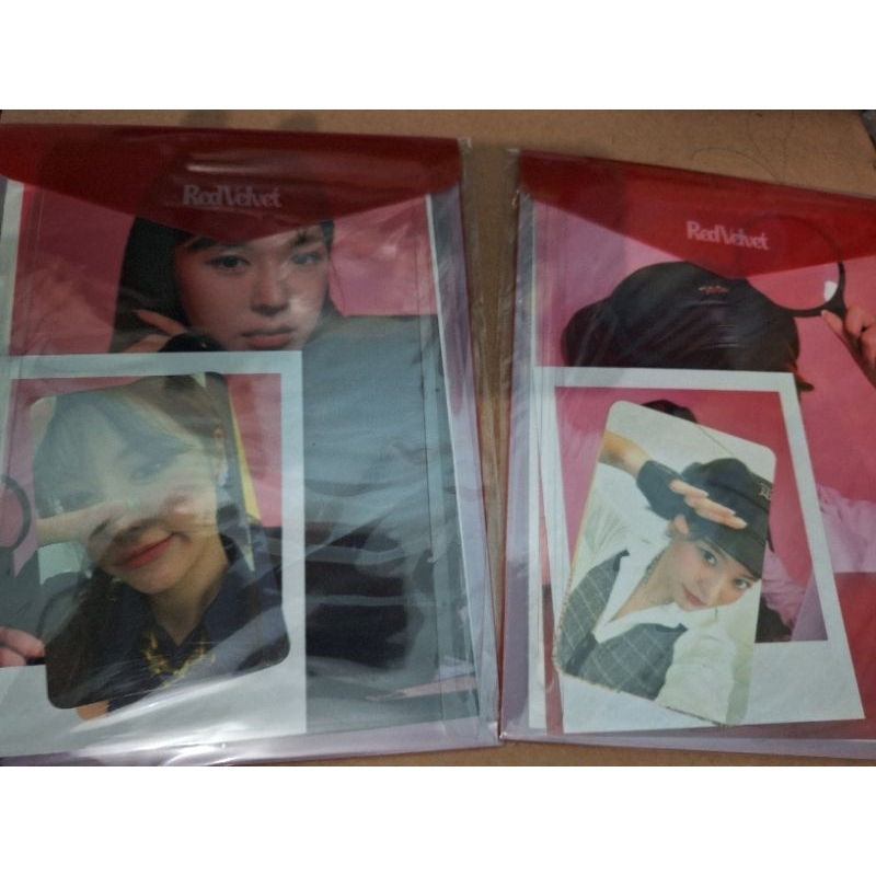 Red Velvet Wendy Yeri SG23 Photopack Season's Greeting 2023 Photocard PC RV