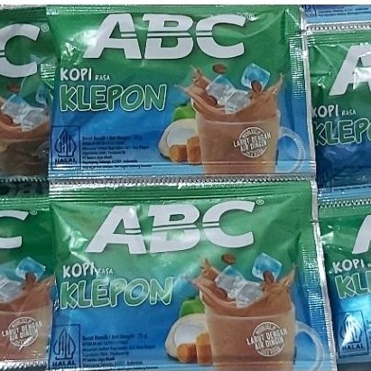 

ABC KOPI KLEPON (1 RENCENG = 10 SACHET @25 GRM)