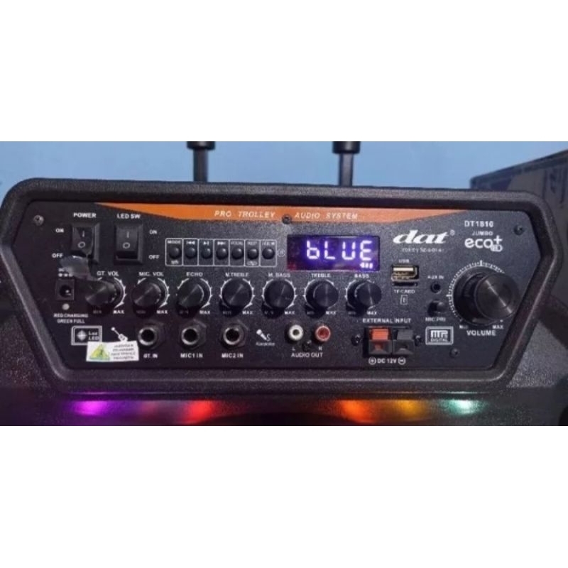speker karaoke merk DAT tipe DT-1810