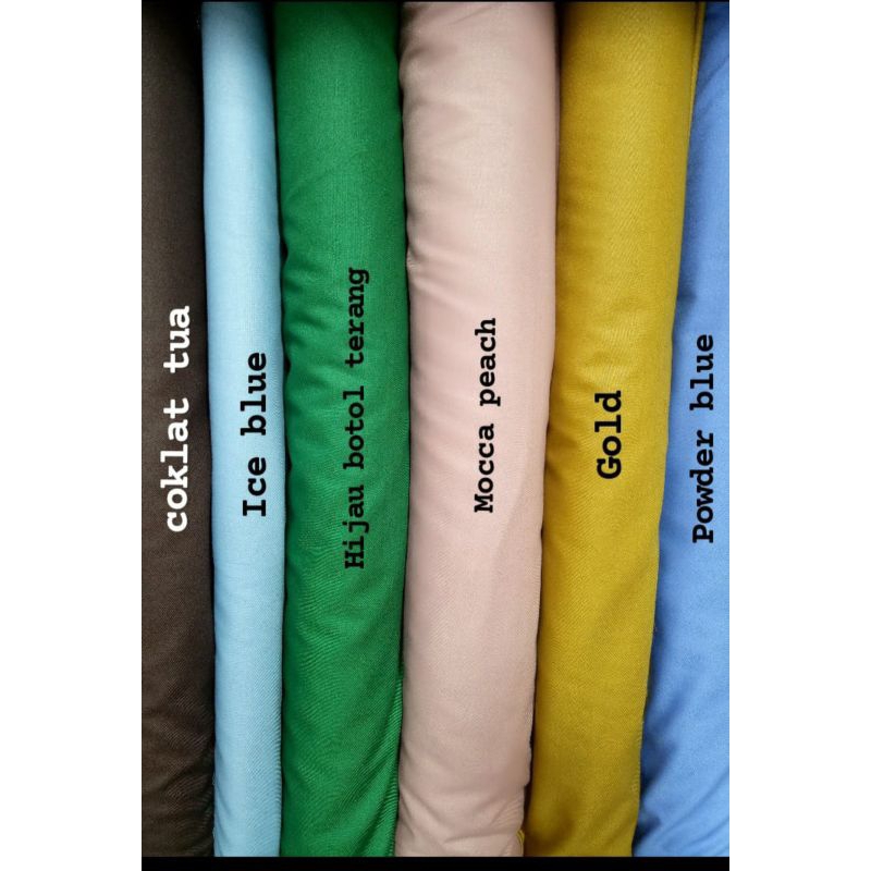 katun toyobo (per setengah meter)