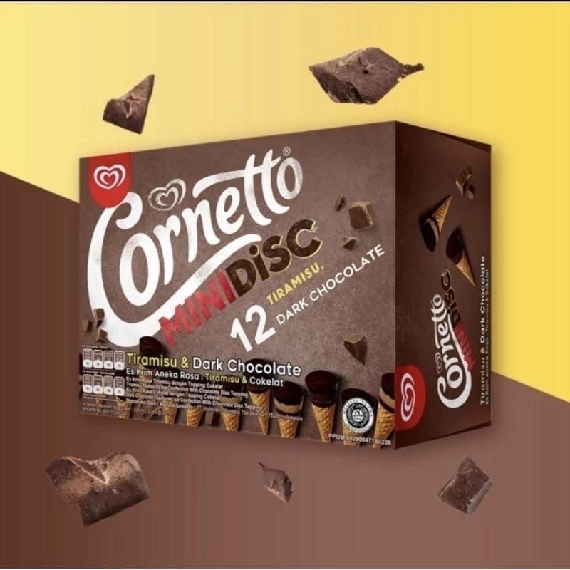 

Cornetto Mini Disc Chocolate and tiramisu