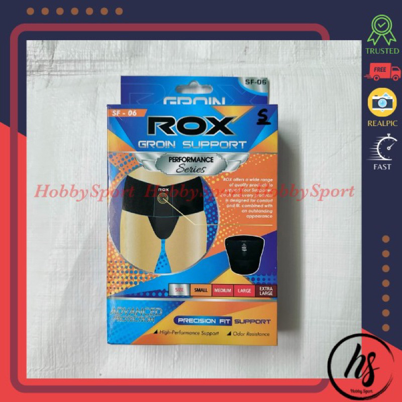 Celana Dalam Supporter ROX SF-06 CD Turun Berok Hernia Pria Olahraga