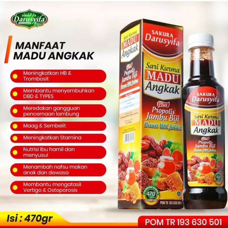 

Sari Kurma Madu Angkak Plus Propolis