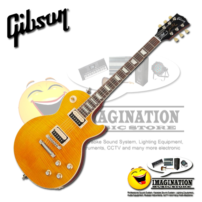 Gibson Slash Les Paul Standard Electric Guitar - Appetite Amber