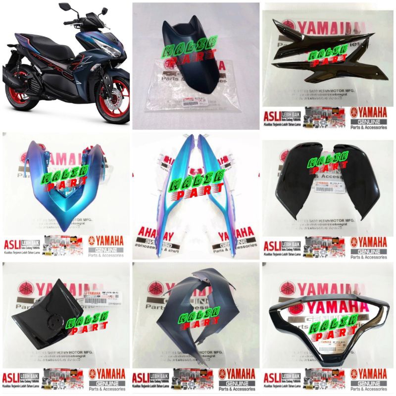 FULL BODY HALUS ALL NEW AEROX CYBER CITY PART ORIGINAL YAMAHA