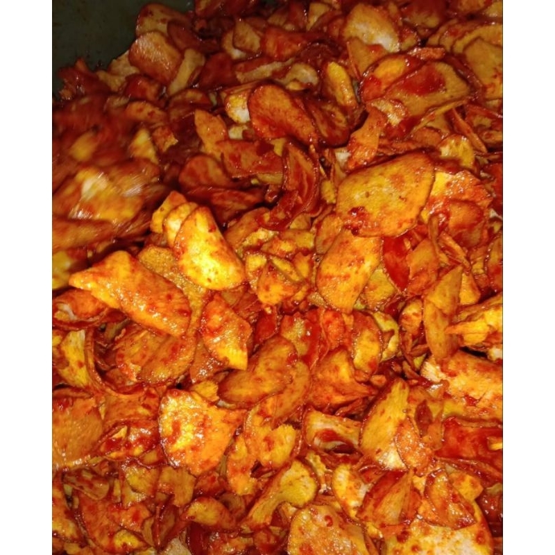 

Keripik Singkong Pedas / Keripik Balado