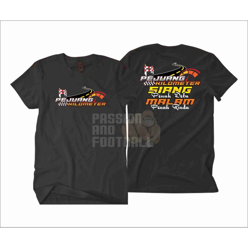 T-SHIRT PEJUANG KILOMETER SIANG MALAM