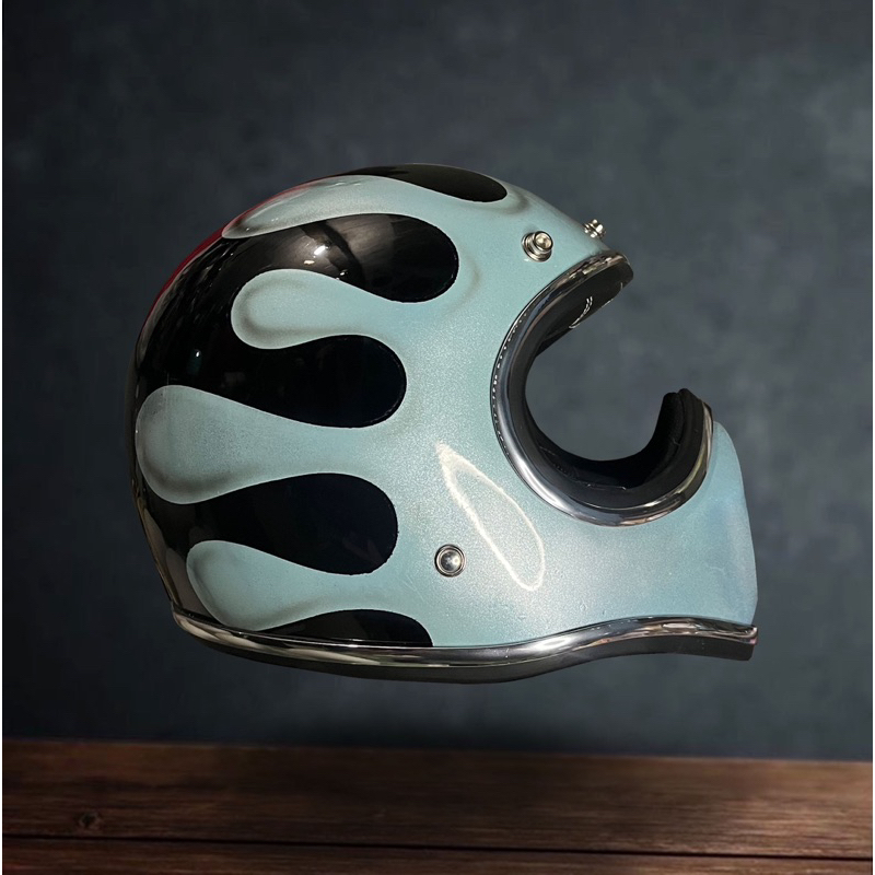 Helm Cakil Custom Airbrush Paint - Helmet Custom