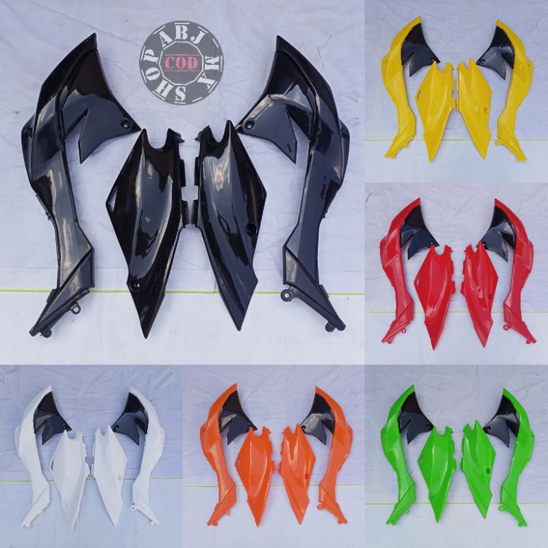 body Dtracker 150 body set dtracker cover body sayap depan klx bf dtracker cover body sayap jok bela