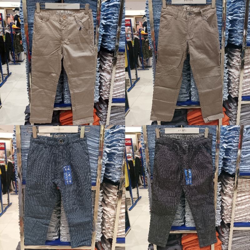 CELANA PANJANG CHINOS ANAK LAKI-LAKI ORIGINAL BRAND PITODITO (4-14Th) NN'22