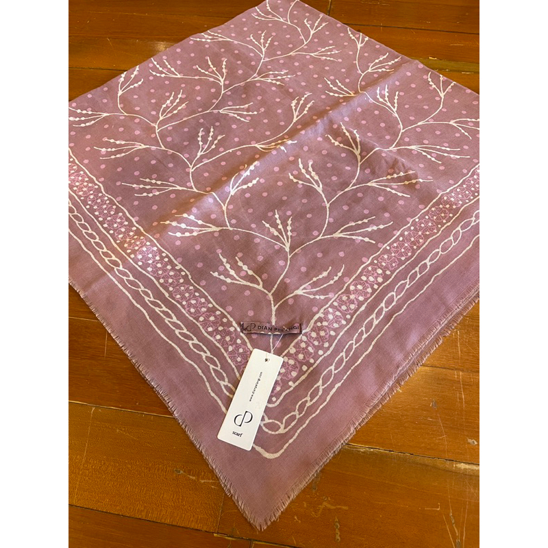 Jilbab Segiempat ParisVoile By Dian Pelangi ( ORIGINAL ) Hijab Scraf Square Pashmina