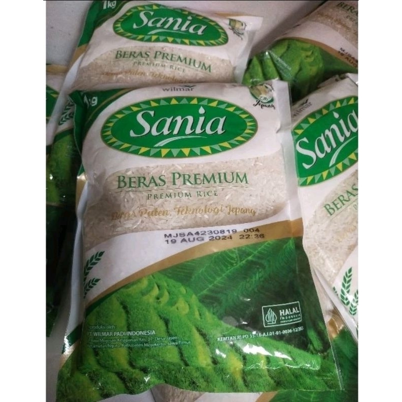 

BERAS SANIA UKURAN 1 KG