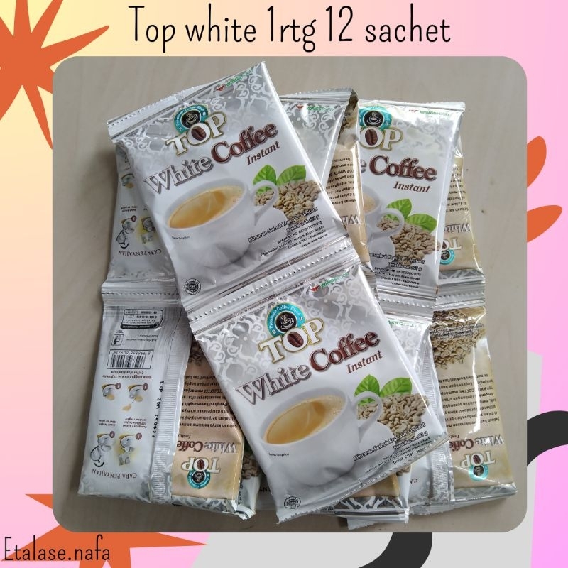 

( 12 sachet ) TOP WHITE COFFEE