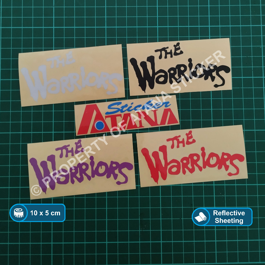 Stiker The Warriors Cutting Sticker Warrior Rockstar Games PlayStation Game Film Decal Custom Cleon 