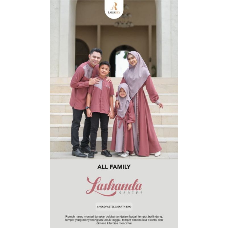 SARIMBIT LASHANDA BY RAISA HIJAB/RAISA KEY GAMIS ANAK KOKO ANAK BAJU COUPLE