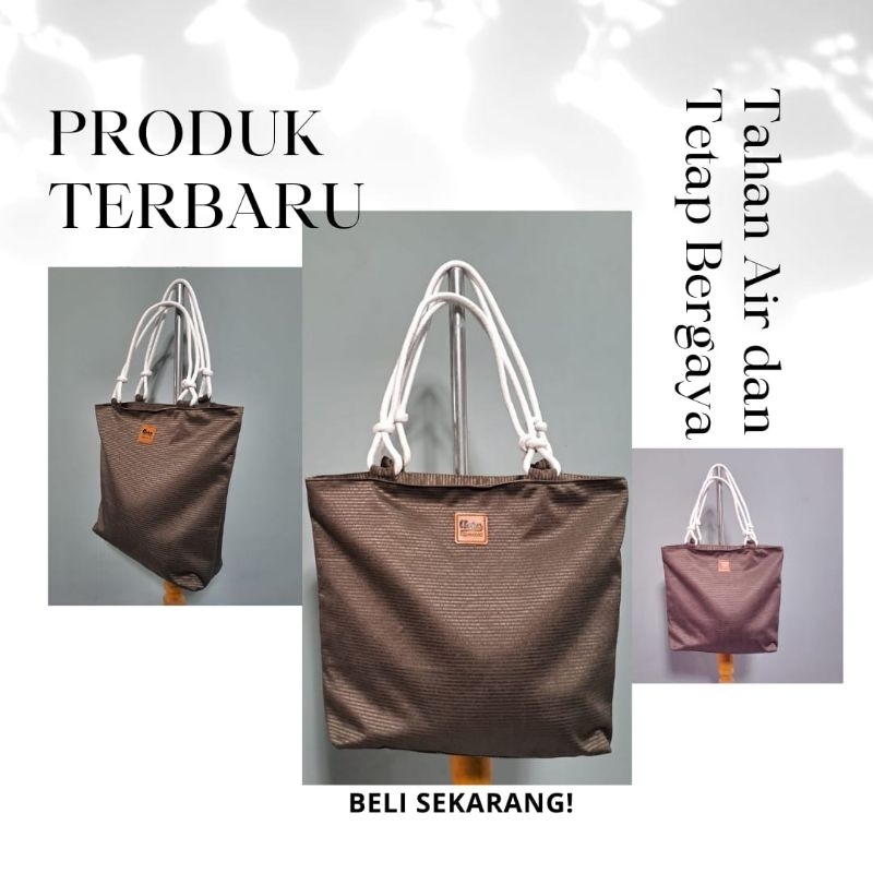 tas canvas totebag tas wanita tas samping tas selempang