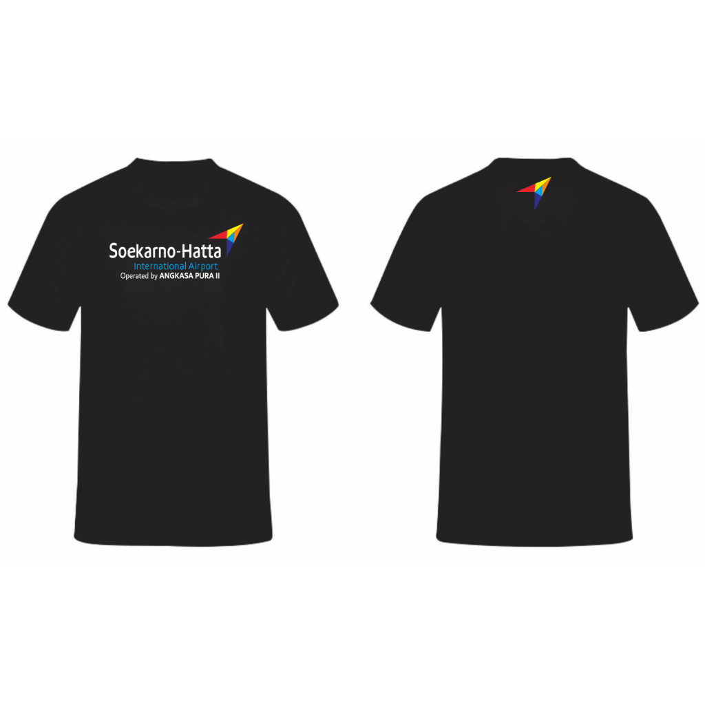 T-SHIRT KAOS SOEKARNO-HATTA INTERNATIONAL AIRPORT
